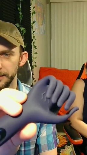 Elpeng Finger Shaped Penis Masturbator Unboxing and Jerk off