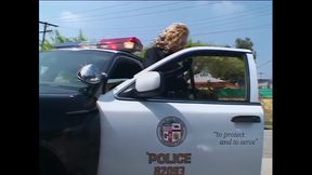 Alexis Malone: a Latex Cop Who Wants to Take It Hard