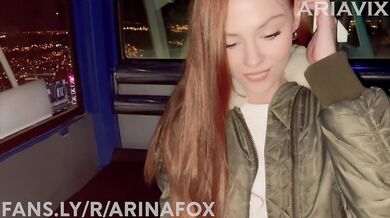 Aphrodite on a first date on the Ferris Wheel | PUBLIC blowjob POV | SEX THERAPY