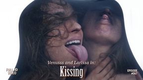 Two blondes kissing encased in nylon! (FULL HD VIDEO)