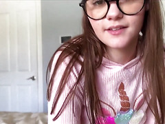 The bookish younger stepsister discovers her unexpected ability to ejaculate—featuring Trinity Olsen in a family counseling scenario.