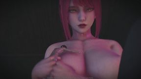 b021 Giantess Titty Fuck Farting Face Sitting Man shrunk and trapped in woman's vagina pussy swallowing full version