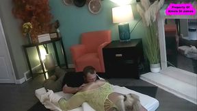 He walked in while I was bent over and he ate my ass