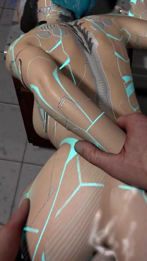 Robot Girl Late Night Booty Call   Clip 1