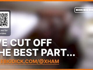 MikeBigDick (Pt.1): Curvy Black Honey Meets MASSIVE Ramrod In the World!