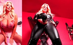 Femdom Goddess Brittany Andrews Dildo Fucks Her Tight Butt and Pussy!
