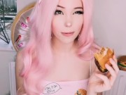 Belle Delphine gets her HOLE nice and FILLED UP