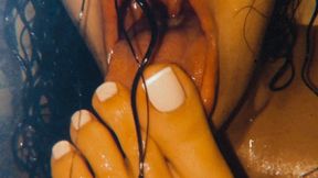 Hot Shower Cyber Sex & Toe Sucking