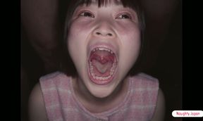 Her Mouth and Throat Filled with Thick Yellowish Cum - Every Last Drop Swallowed in an Intense Finish
