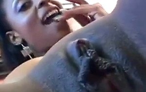 Creampie ebony - carmen hayes