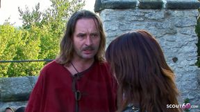 Sexy MILF Theodora fucked by knights with thick cocks