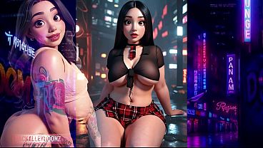 CURVY 3D AI CARTOON CUTIES XXX BIG ASS EDITION