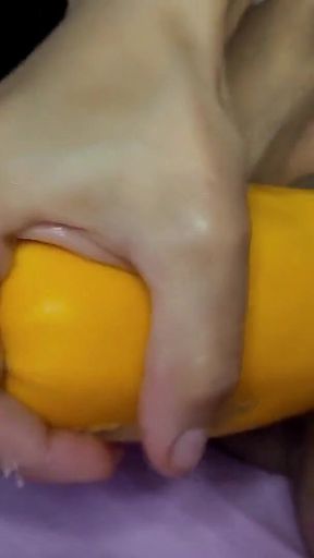 A Slender Brunette Plays with Saliva with Her Fingers and Then Juicy Fucks a Big Open Pussy with a Huge Dildo
