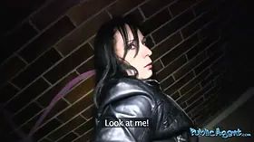 Public agent - nervous cheating gf has real and risky outdoor porn