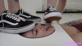 KIRA and ZOE - Your face looks great in this facebox, slut!