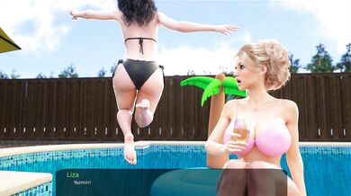 44 - Milfy City - v0.6e - Part 44 - hold her breath and blowjob my cock under water (dubbing)