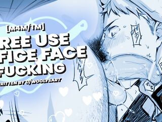 Getting Throatfucked as a Free Use Office Toy - AUDIO EROTICA FOR GAY MEN