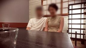 Japanese wife cheats and gets creampied while hubby watches