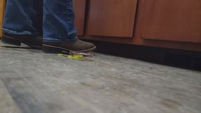 Chrissy unaware cowgirl boot crush