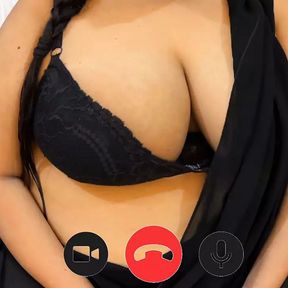 Badi Bodh Wali Bhabhi Ne devar ko sat Imo Sex On Video Call