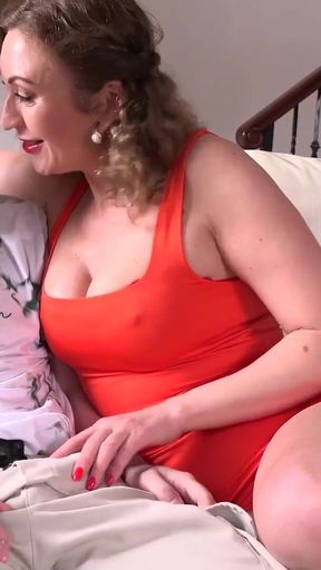 Must-share moment from &quot;AuntJudysXXX - Hot MILF Stepmom Julia North Fucks Her Jealous Stepson&quot;