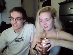 Curly Blonde Teen Records Solo Dildo Masturbation More at
