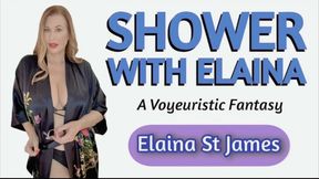 Voyeuristic Fantasy of watching Mature MILF Shower