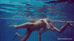 Ideal Marusia - brunette movie - Underwater Show