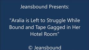 Aralia Bound and Gagged During Her Vacation - HD