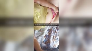 Your Freaky Fiance Need`s my Penis into her Twat right now - Cuckold Snapchat Captions