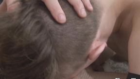 ”Deep anal fucking with two tatted twinky shaft lovers”