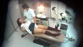 Juicy Japanese AV model is screwed by a horny dentist 4
