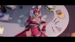 Kiriko Loses a Bet and Pays with Her Tight Twat