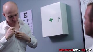 Mormon Man`s Forbidden Religious Ritual: Anal, Assfingering, Bareback, Buttplug & Handjob