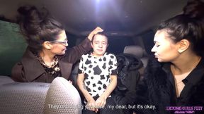 ALLISON and VICTORIA - First experience of foot worship and loser humiliation!