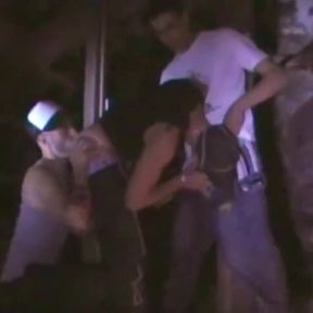 Gang bang with scally boy in disccret basement