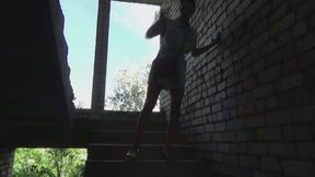 I lost my shoe at an abandoned place!