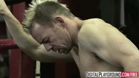 ”Jesse Jane Takes on Erik Everhard in the Ring”