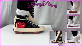Converse And Socks Cock Trampling - Shoejob - Sockjob - Footjob - Cock Crush - Cockbox - 1080HD