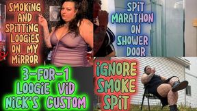 Custom Spit and Loogie Compilation