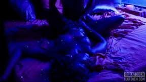 Divine Rae & Meaux Thee Muse - Black erotic fetish hardcore with perky tits babe