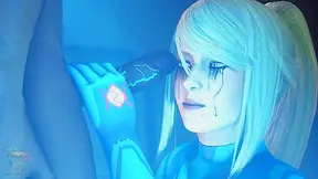Samus Surrenders to Phazon Ecstasy in Steamy Blowjob Encounter