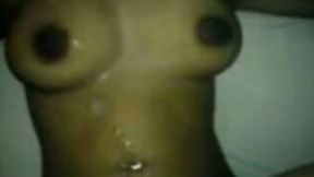 My shameless Indian girlfriend loves cowgirl position