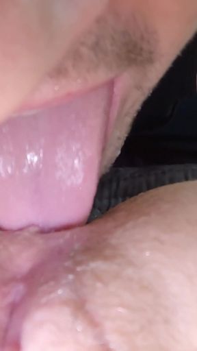 Powerful moment from &quot;EATING SWEET UNSHAVED pussy until SQUIRTING orgasm - EXTREME CLOSE UP ASMR ANAL AND PUSSY LICKING&quot;