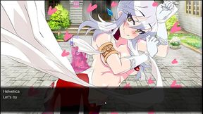 Gehenna [ FUTANARI HENTAI Game ] Ep.9 FUTA BUKKAKE in the temple !