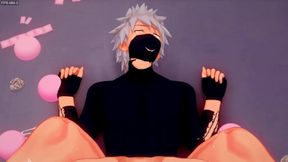 Naruto Yaoi - Kakashi Sensei Is Fucked Hard