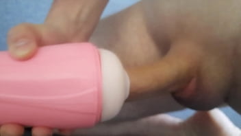 cum fast in vibrating masturbator