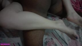 The wife's pussy was too tight