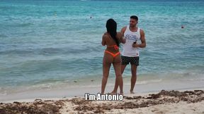 Hot muscular stud finds steamy one night stand on beach, XXX Video