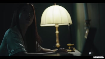 Monster Cock Cages Emiri Momota's Real-Life Anime Body in Haunted House Hell